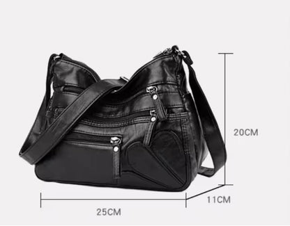Women’s Soft Large Crossbody Mother Handbag