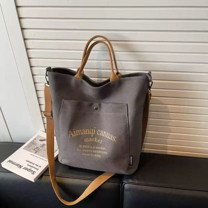 Women's Large Canvas Tote Bag