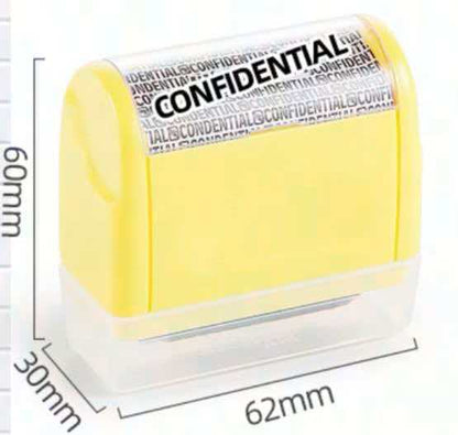 Roller Confidential Stamp