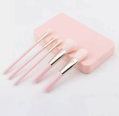 Makeup Mirror and Makeup Brush Set