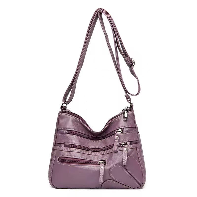 Women’s Soft Large Crossbody Mother Handbag