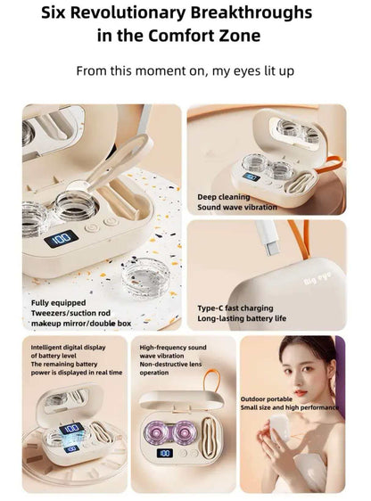 Electric Contact Lens Cleaner