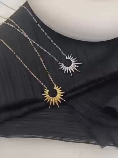 Sunflower Necklace