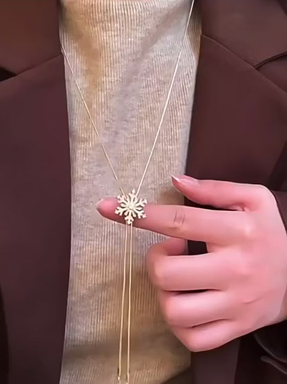 Snowflake Sweater Chain